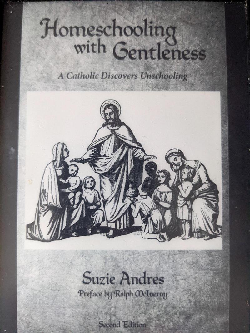 ebook cover of homeschooling with gentleness book
