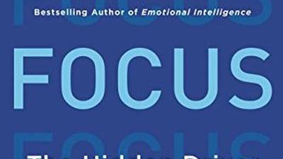 cover of Daniel Goleman's book Focus