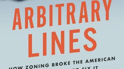 the cover of the book Arbitrary Lines by M. Nolan Gray