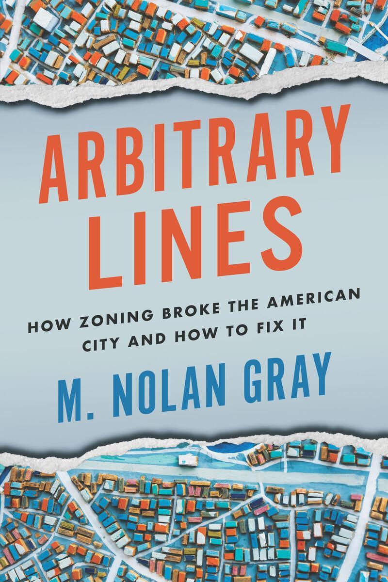 the cover of the book Arbitrary Lines by M. Nolan Gray