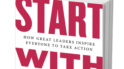the cover of the book Start With Why by Simon Sinek